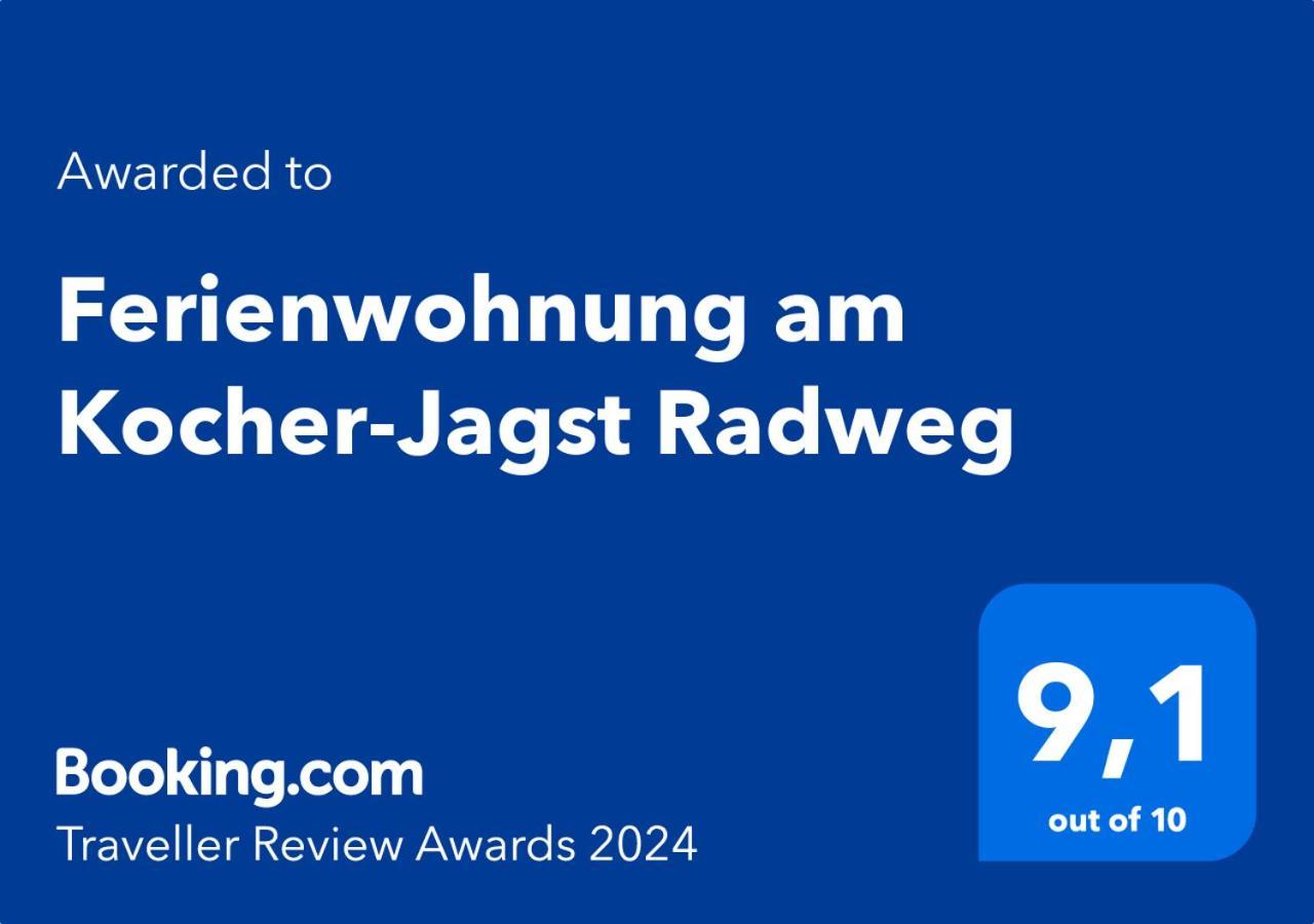 Ferienwohnung Am Kocher-Jagst Radweg Neuenstadt am Kocher Extérieur photo